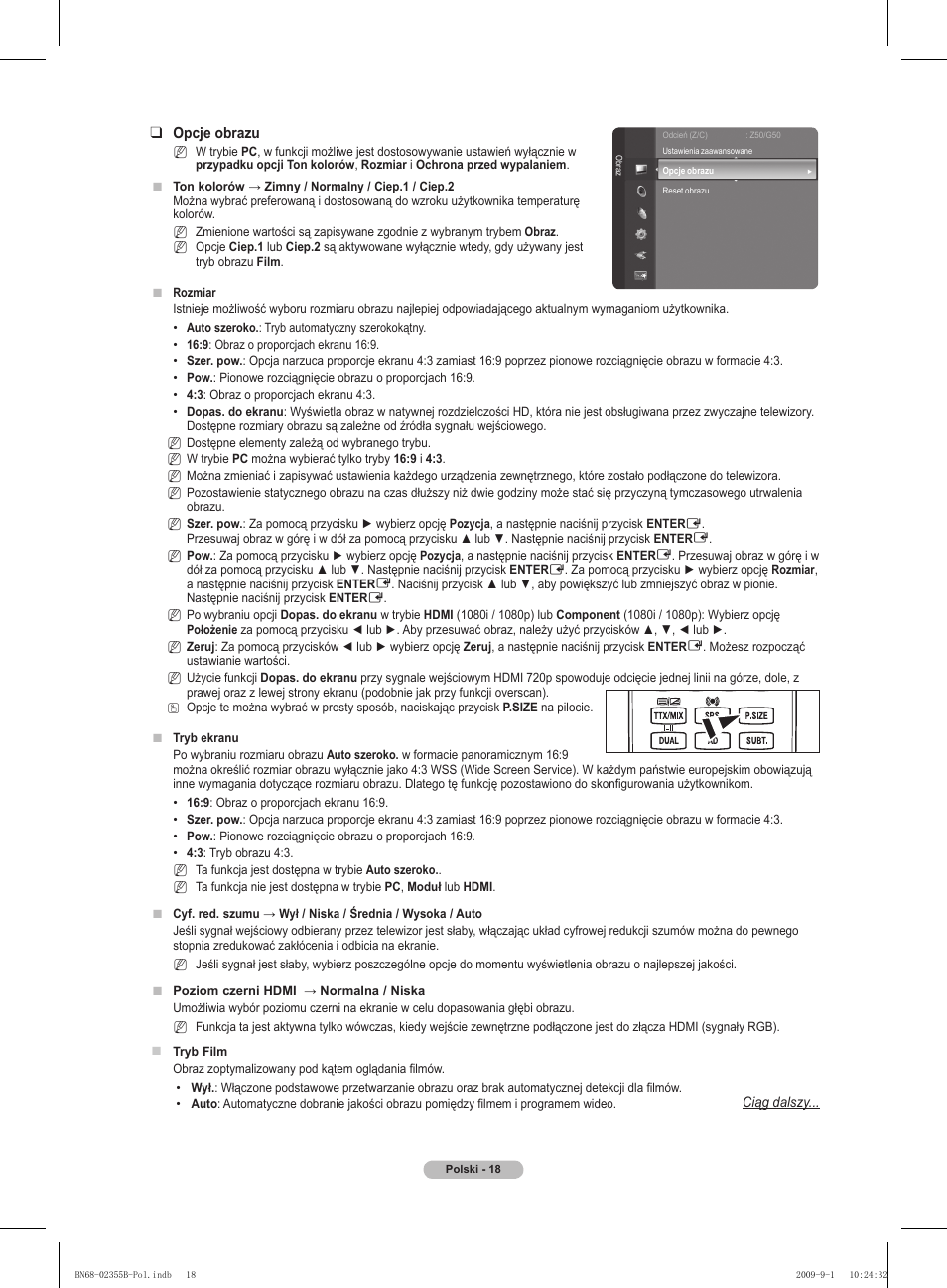 Samsung PS50B530S2W User Manual | Page 94 / 382