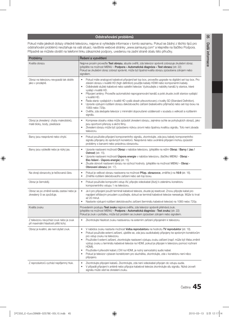 Samsung PS50C550G1W User Manual | Page 345 / 501