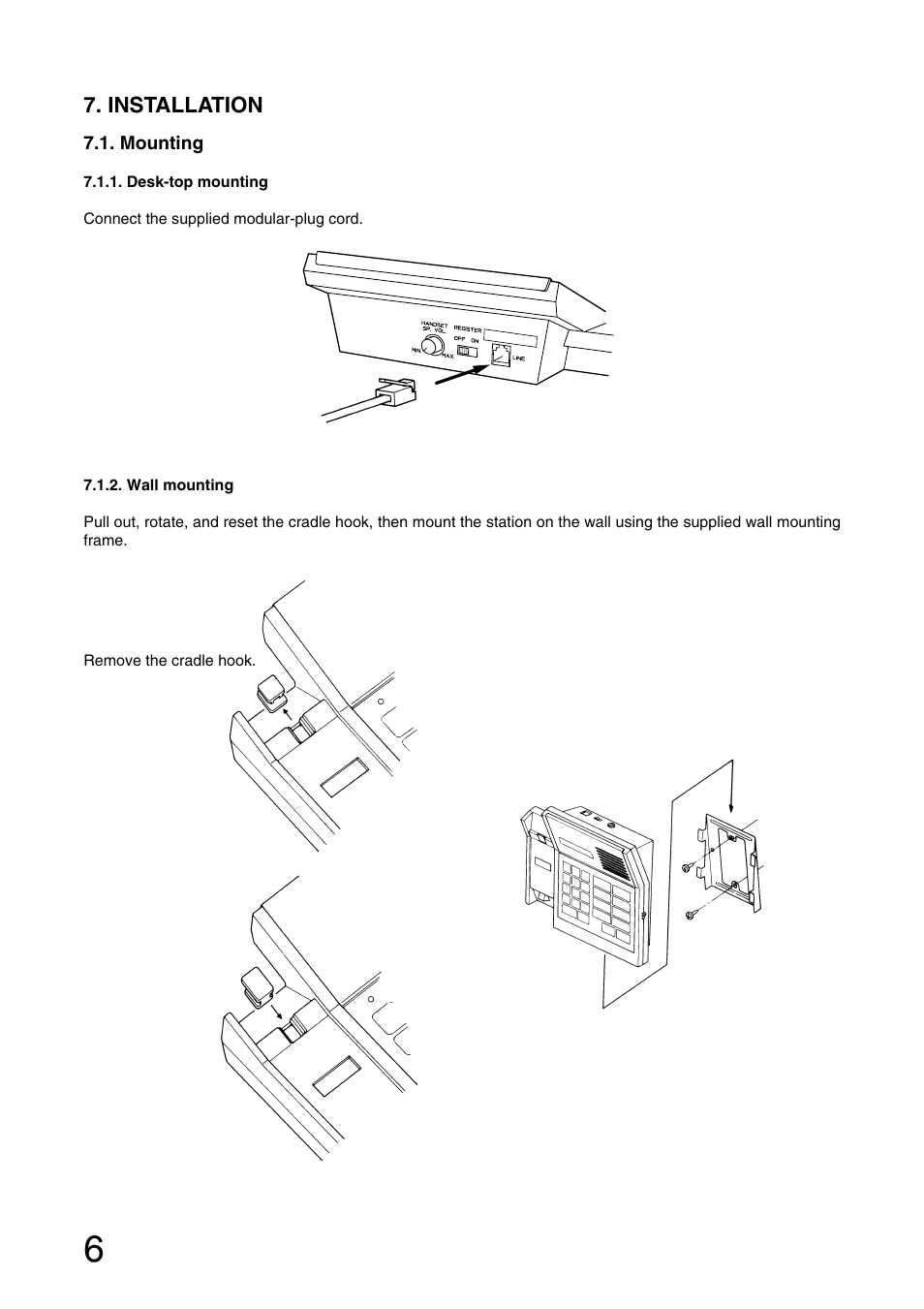 Aiphone MASTER STATION AI-MS900 User Manual | Page 6 / 16