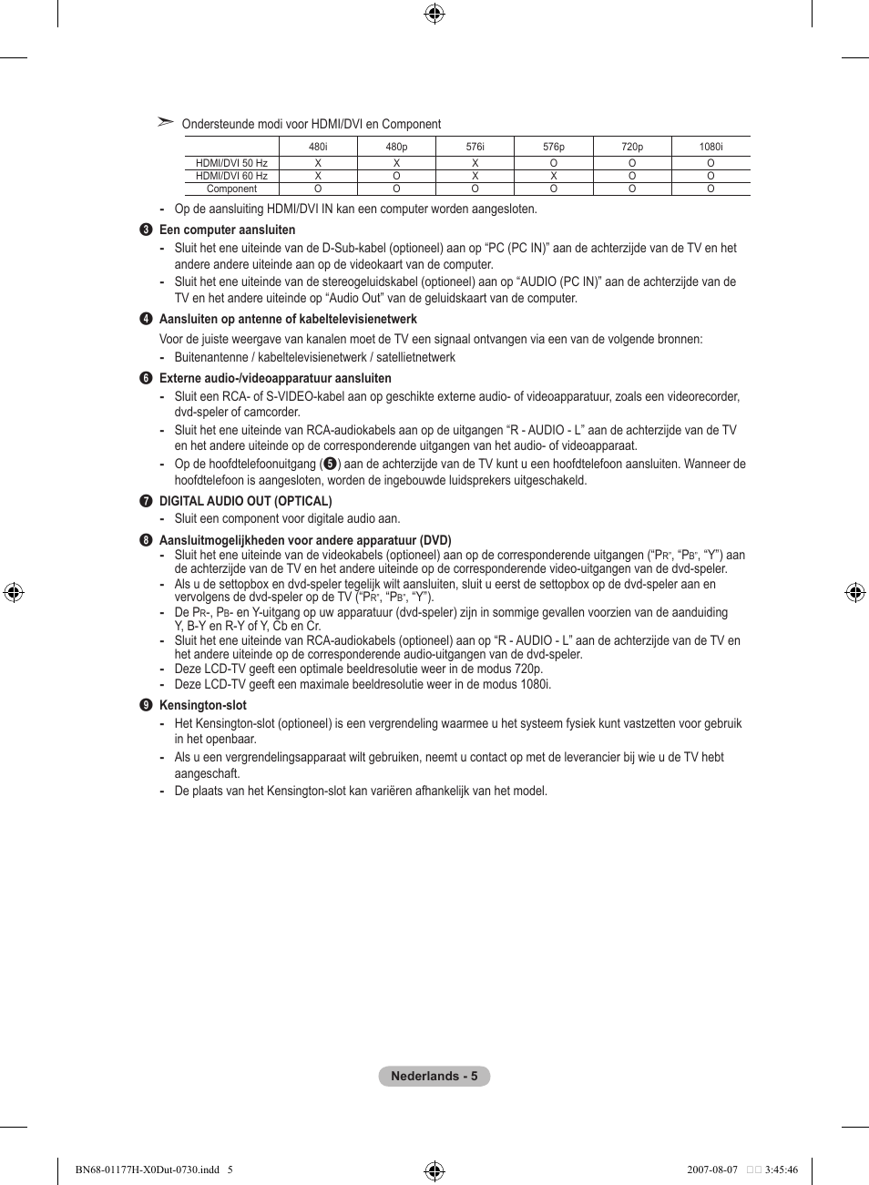 Samsung LE22S81B User Manual | Page 121 / 461