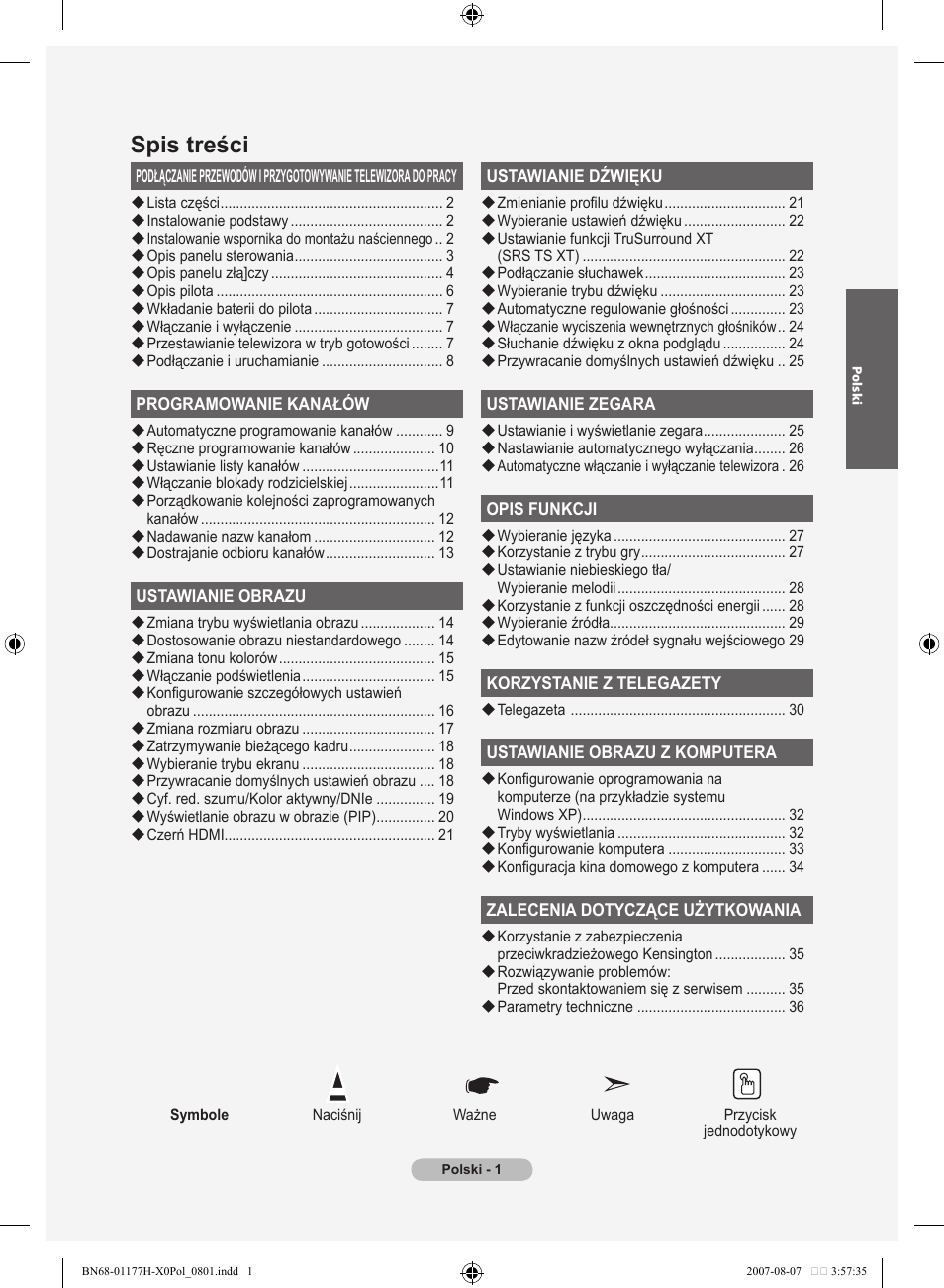 Samsung LE22S81B User Manual | Page 307 / 461