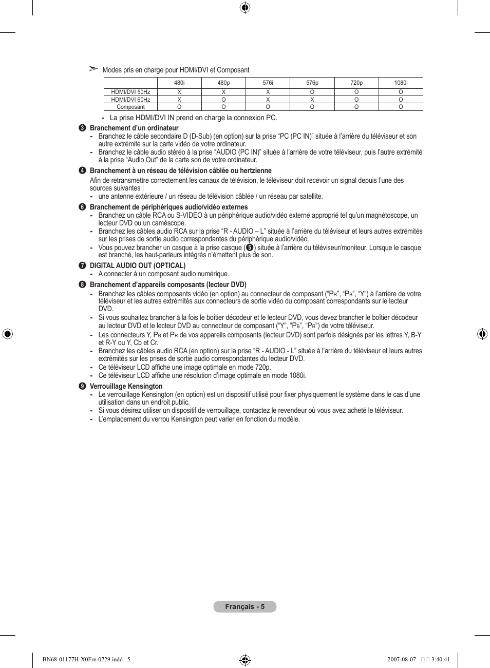 Samsung LE22S81B User Manual | Page 45 / 461