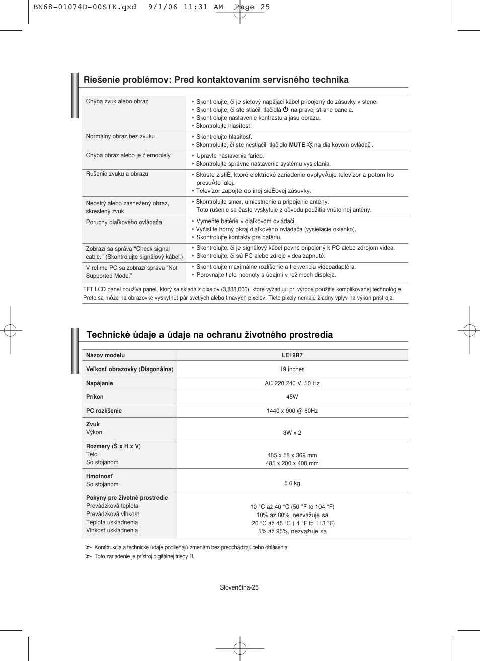 Samsung LE19R71W User Manual | Page 152 / 203