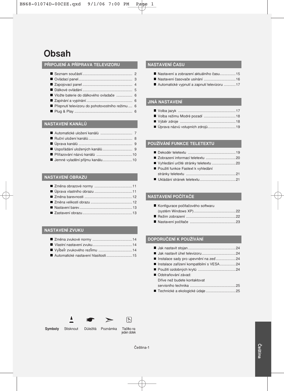 Samsung LE19R71W User Manual | Page 178 / 203