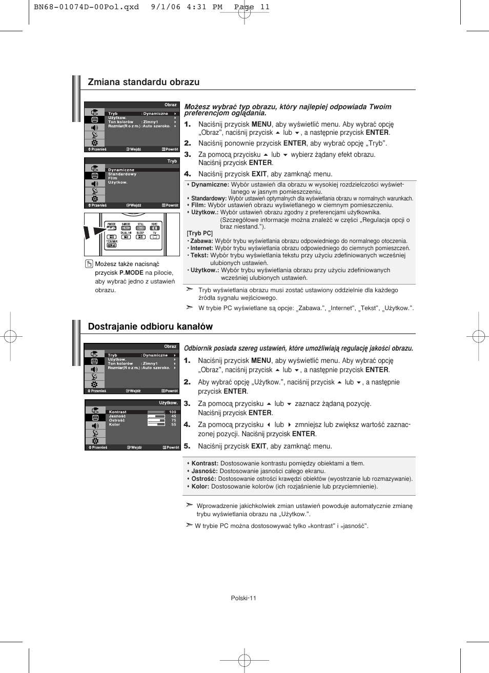 Samsung LE19R71W User Manual | Page 63 / 203