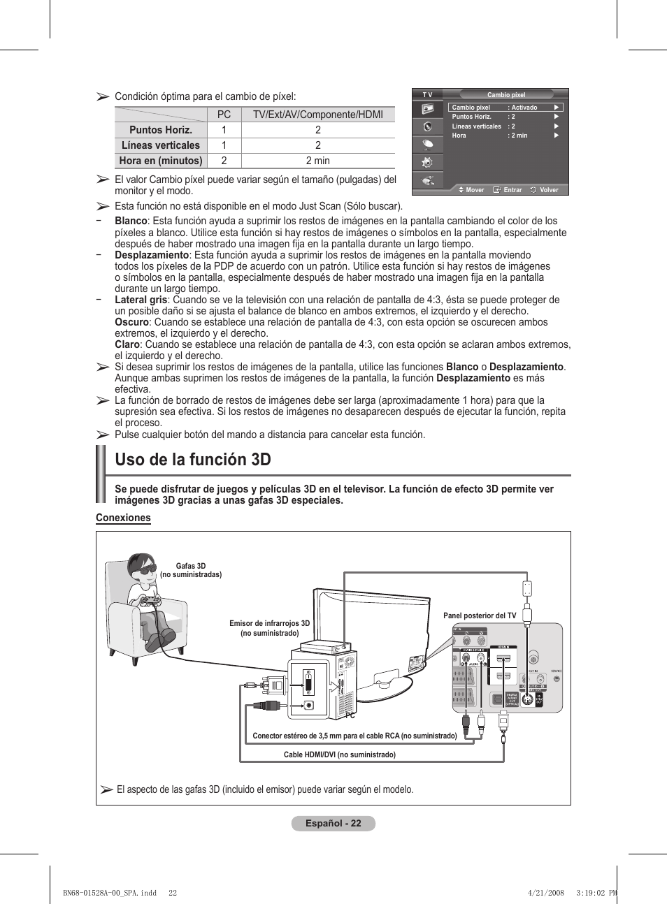 Uso de la función d | Samsung PS50A470P1 User Manual | Page 239 / 519