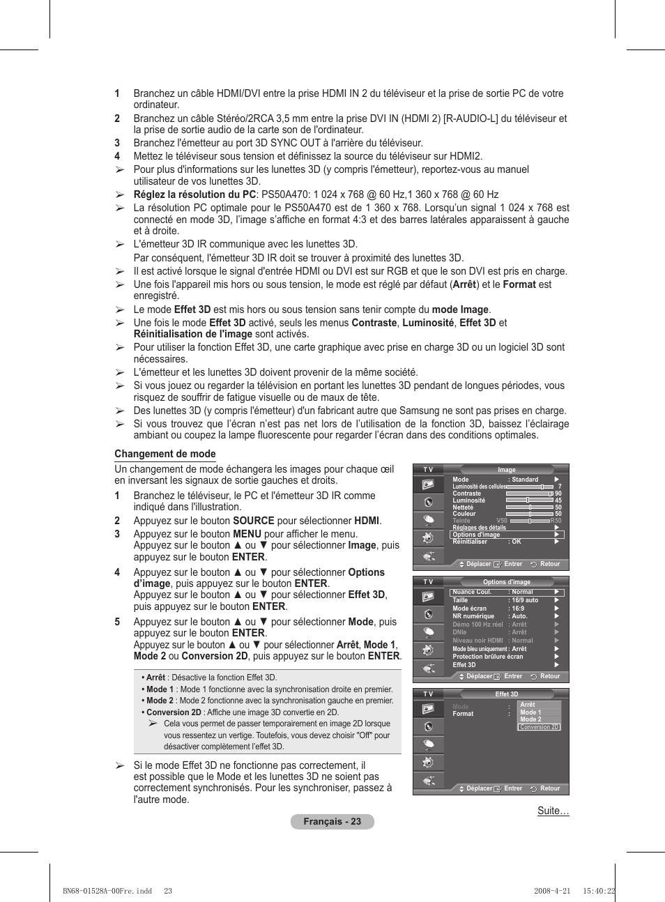 Samsung PS50A470P1 User Manual | Page 67 / 519