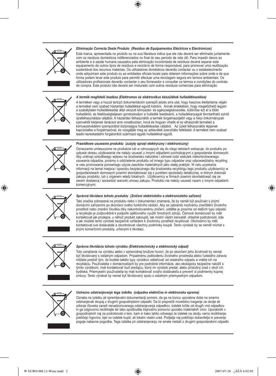 Samsung LE20S81B User Manual | Page 269 / 271