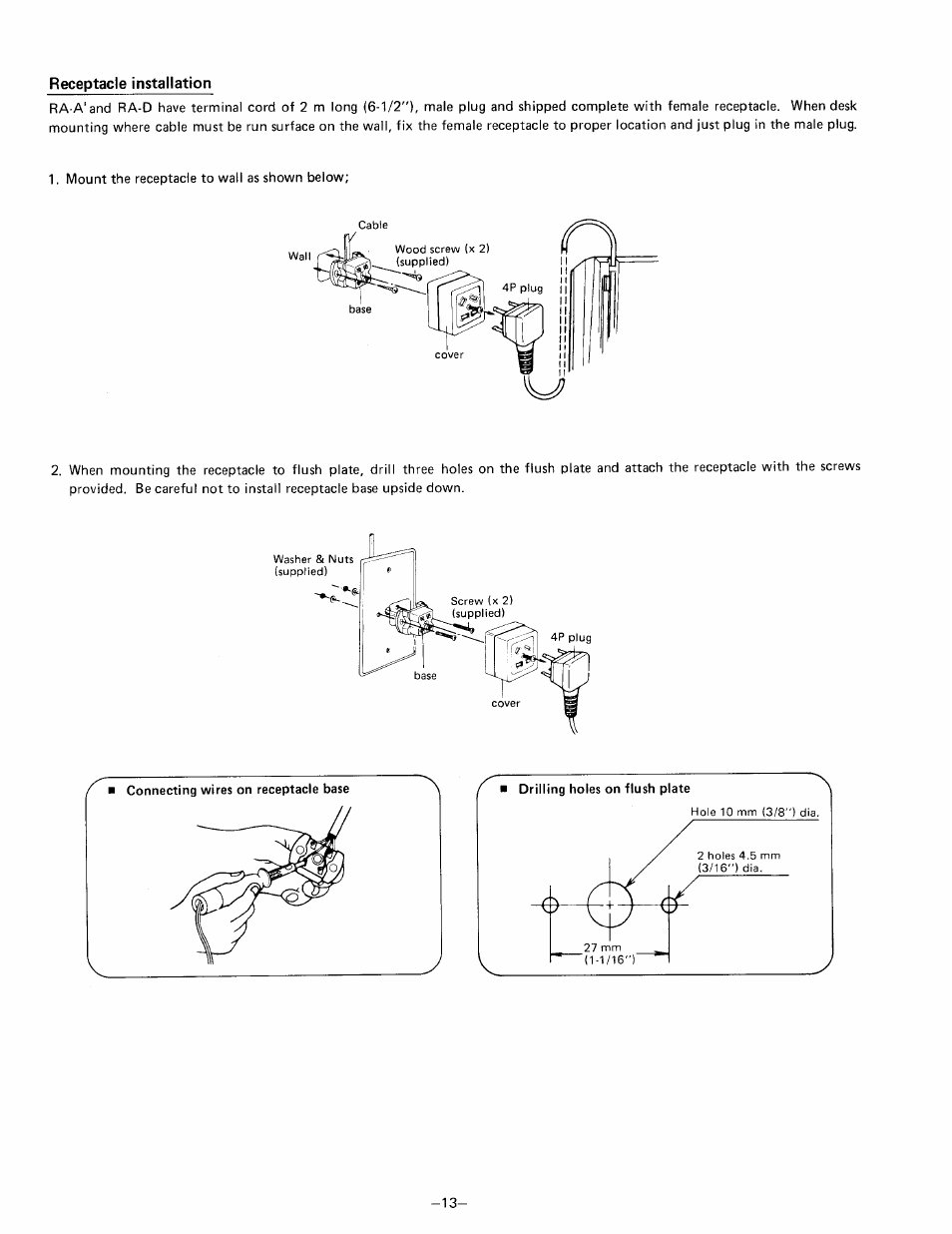 Aiphone RAX R24/A User Manual | Page 15 / 29