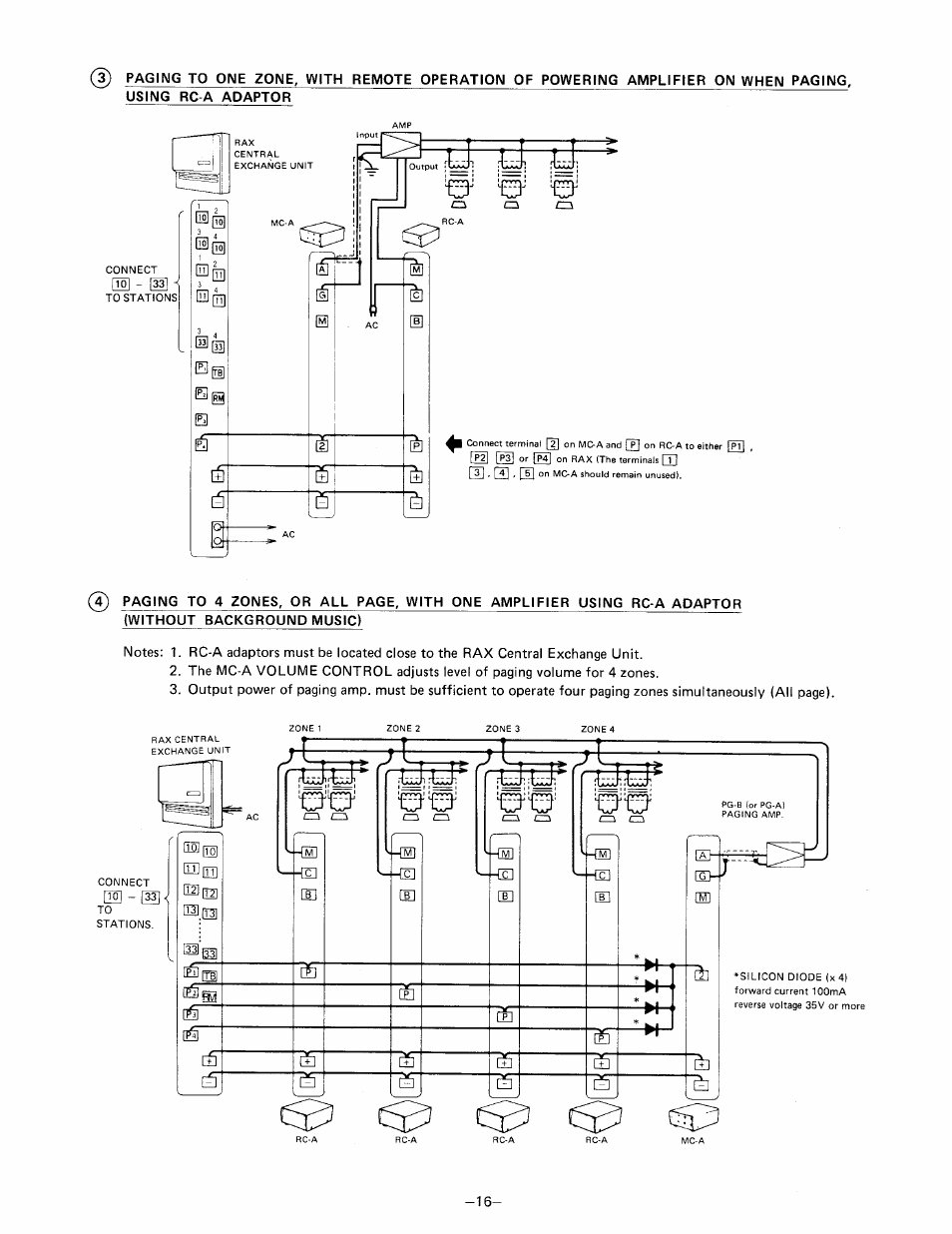Aiphone RAX R24/A User Manual | Page 18 / 29