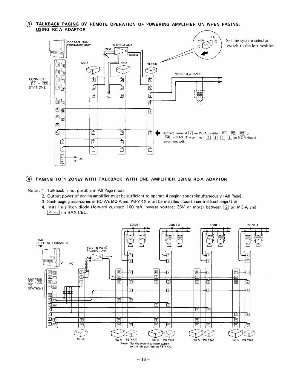 Aiphone RAX R24/A User Manual | Page 20 / 29