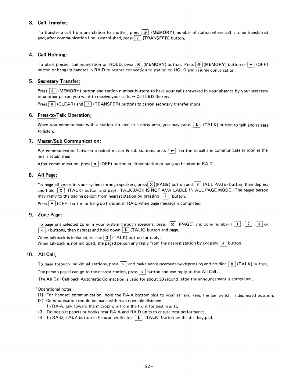 Aiphone RAX R24/A User Manual | Page 24 / 29