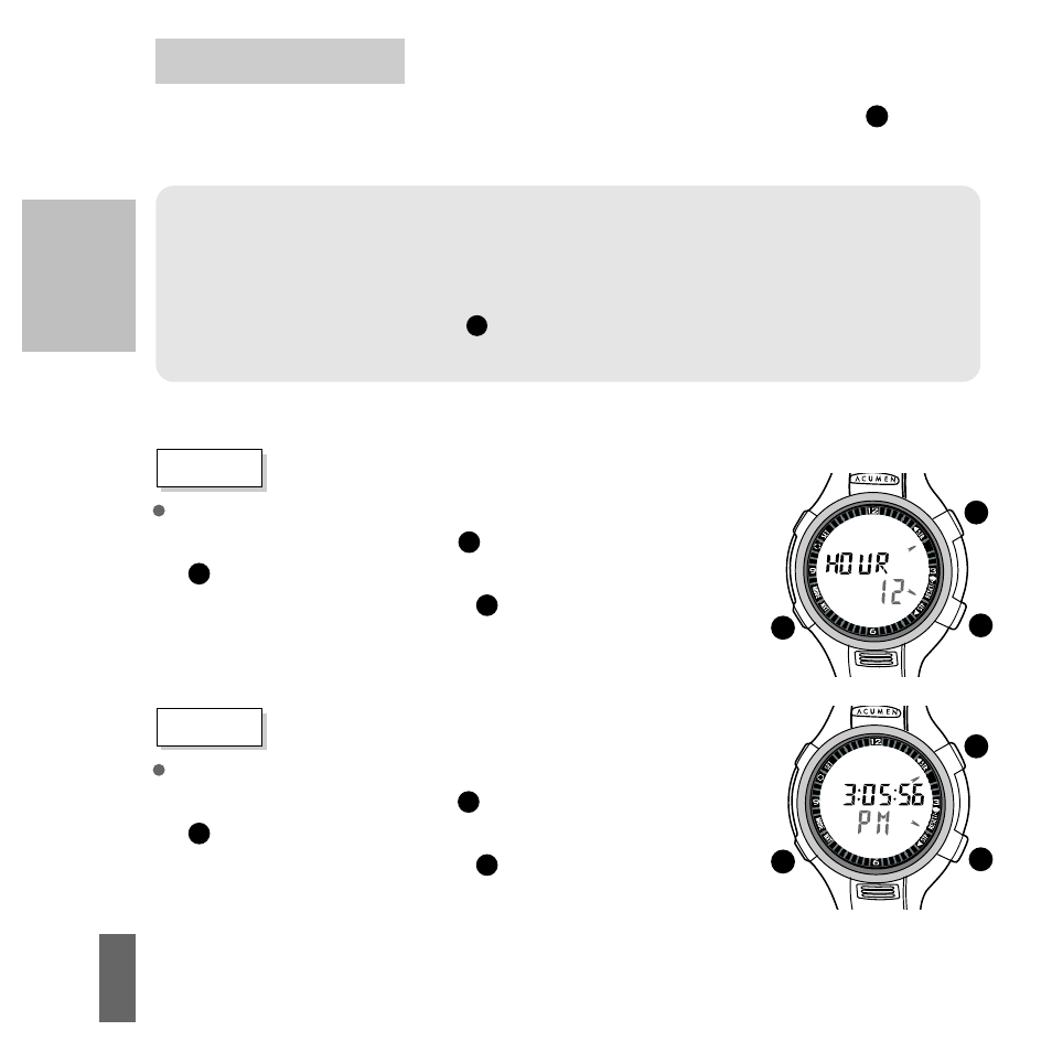 Part ii, Setting the time | Acumen EON-2028HS User Manual | Page 28 / 112