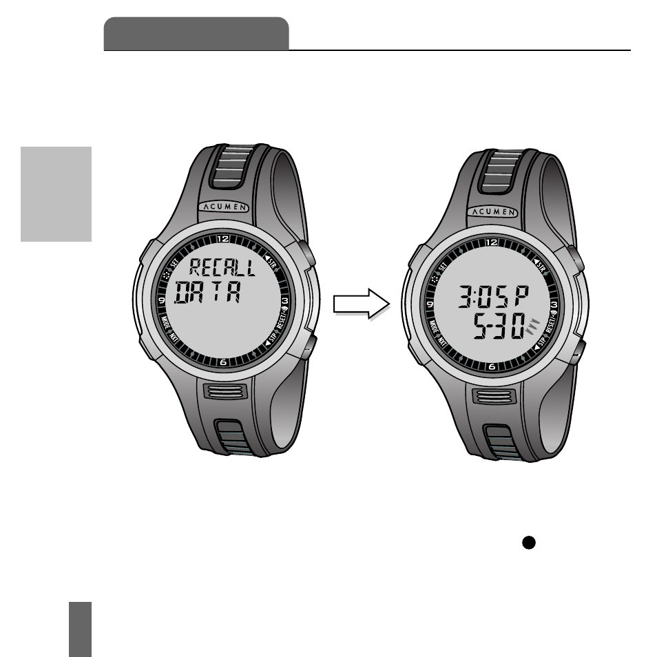 Part ii, Recall data mode | Acumen Stopwatch User Manual | Page 58 / 105