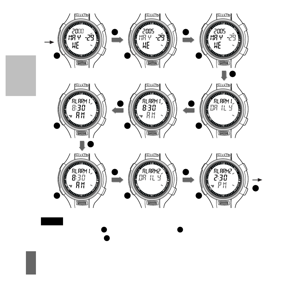 Part ii, Or stp/reset button | Acumen Stopwatch User Manual | Page 72 / 105