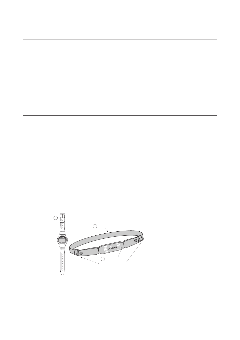 Basix, Features include, Components | Acumen Ba six Plus Heart Rate Monitor User Manual | Page 4 / 15