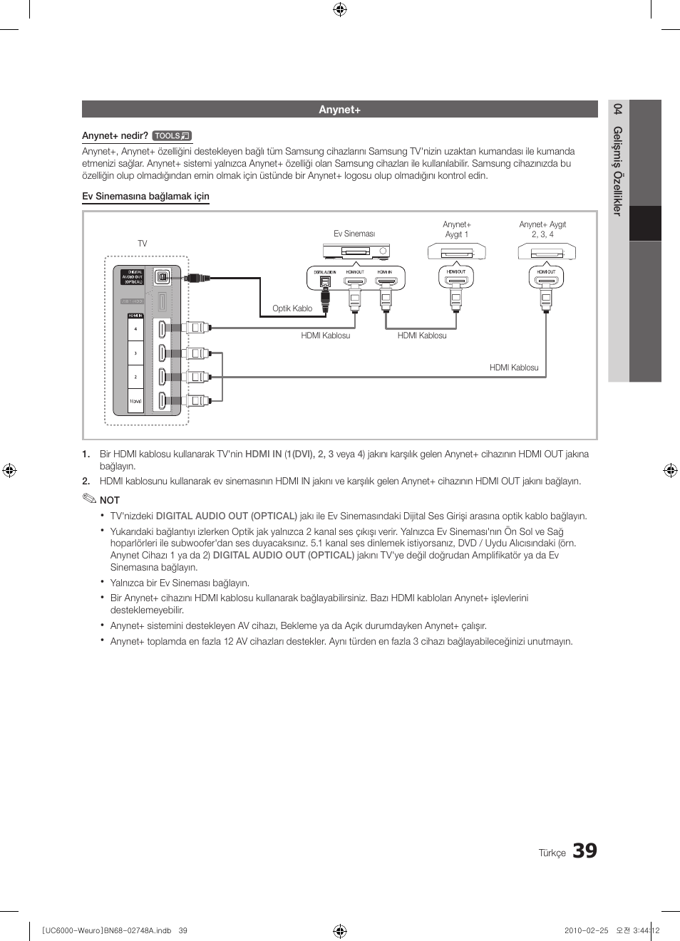 Samsung UE55C6000RW User Manual | Page 309 / 325