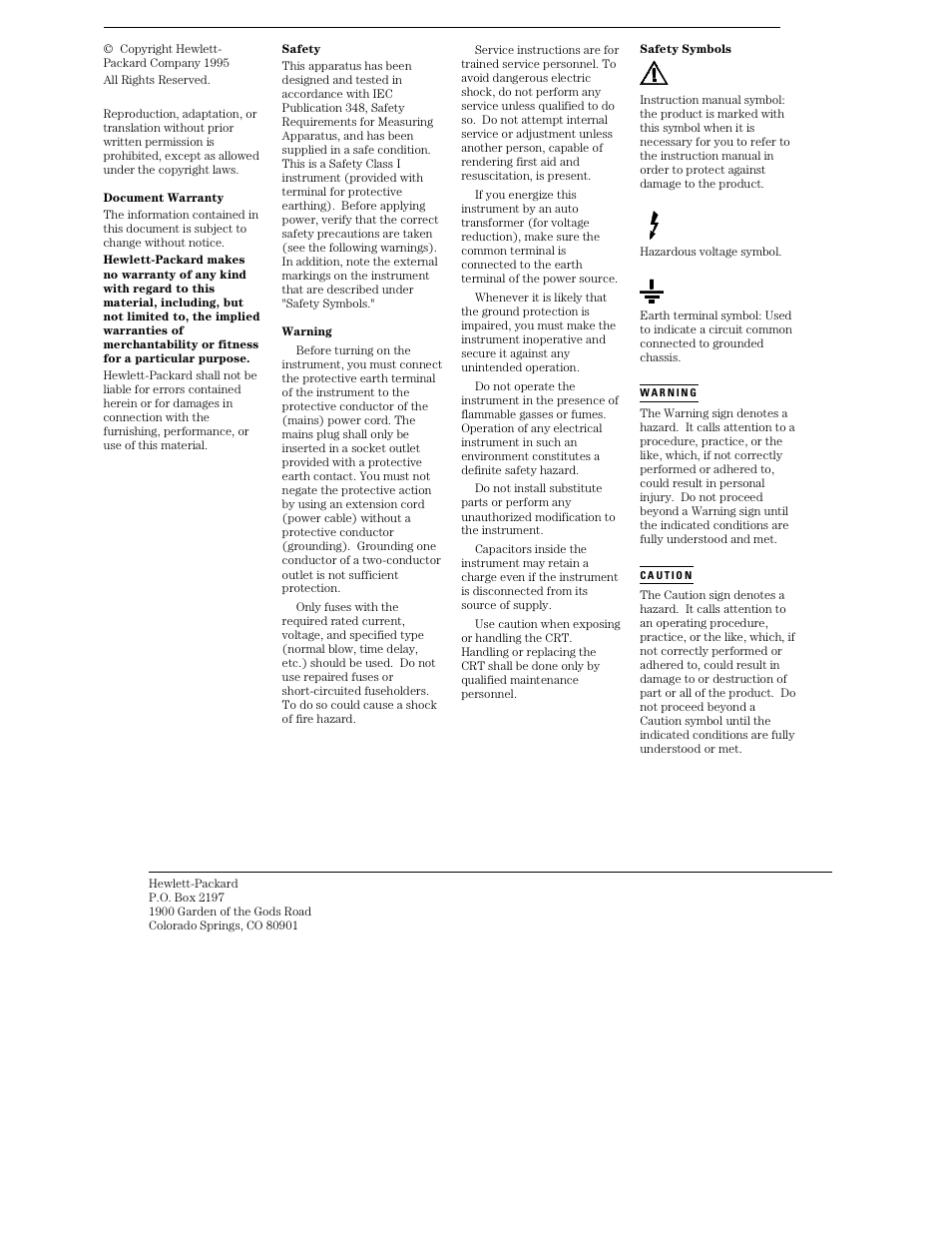 Agilent Technologies HP 16500 User Manual | Page 36 / 38