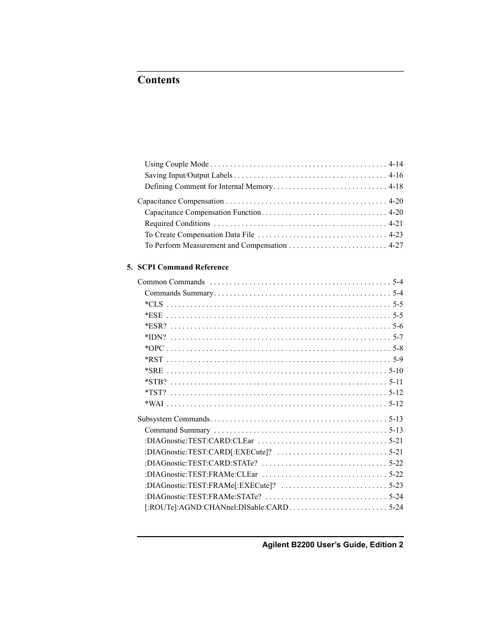 Agilent Technologies B2201A User Manual | Page 12 / 234