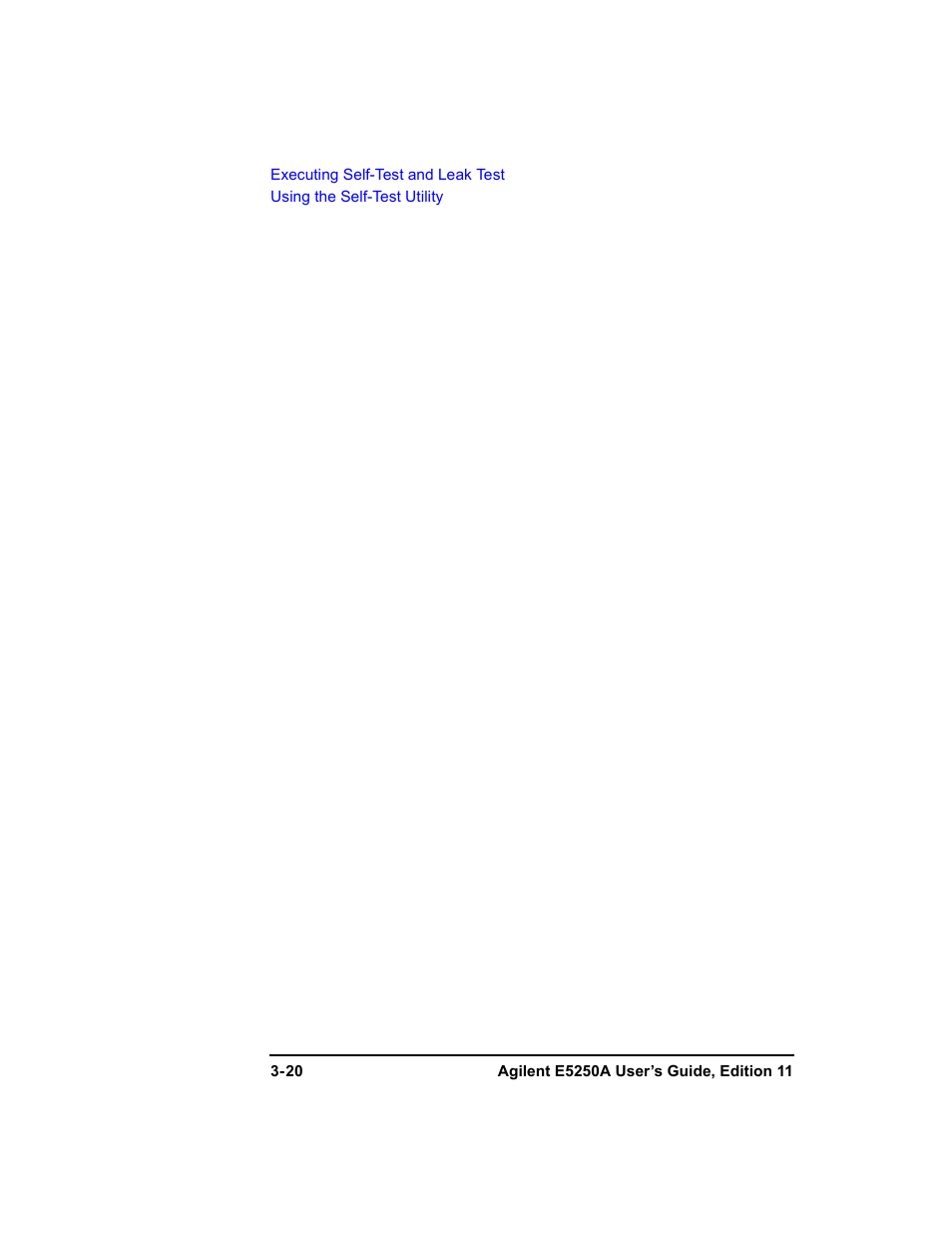 Agilent Technologies Agilent E5250A User Manual | Page 70 / 326
