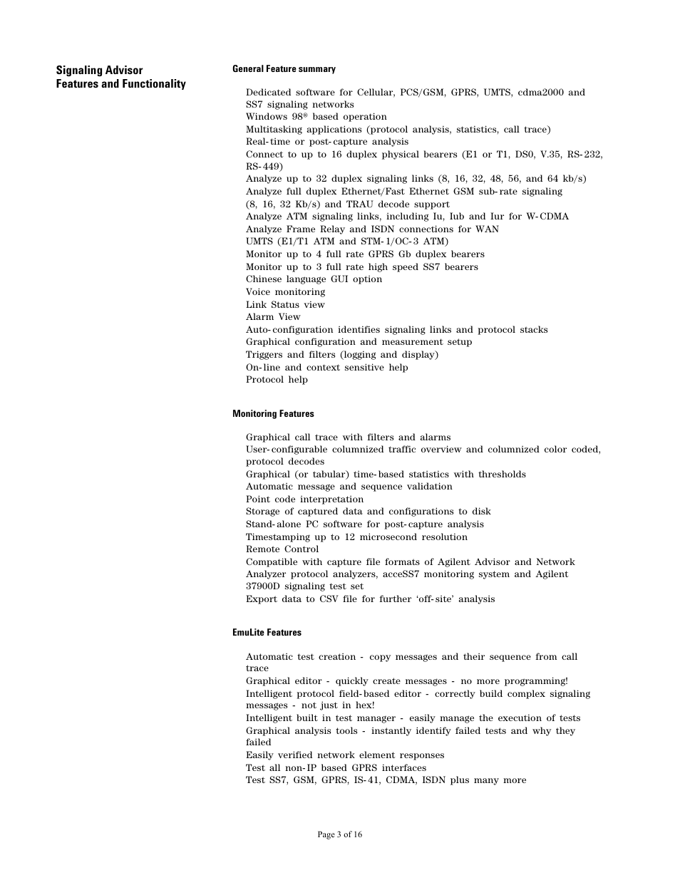 Agilent Technologies 37907A User Manual | Page 3 / 16
