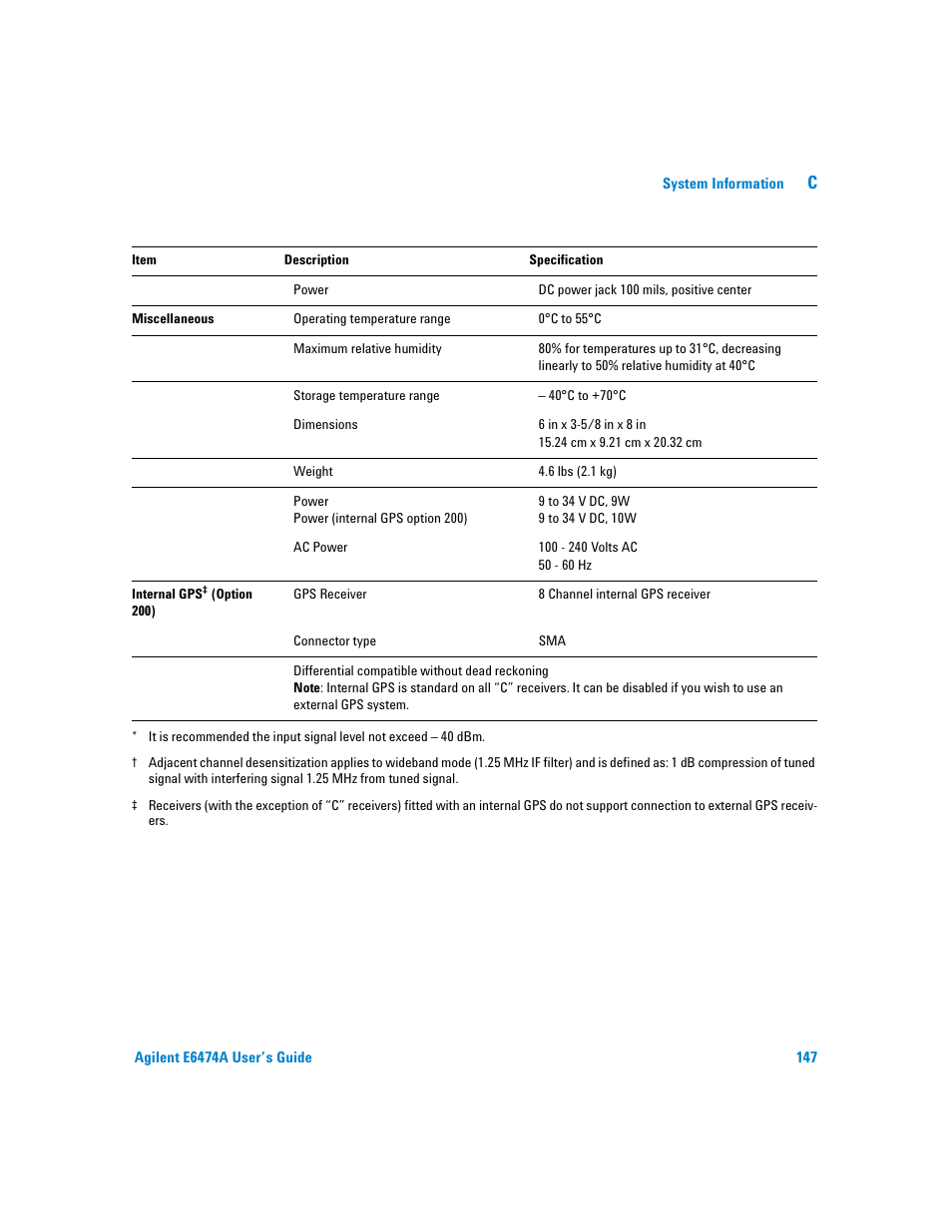 Agilent Technologies Agilent E6474A User Manual | Page 147 / 184