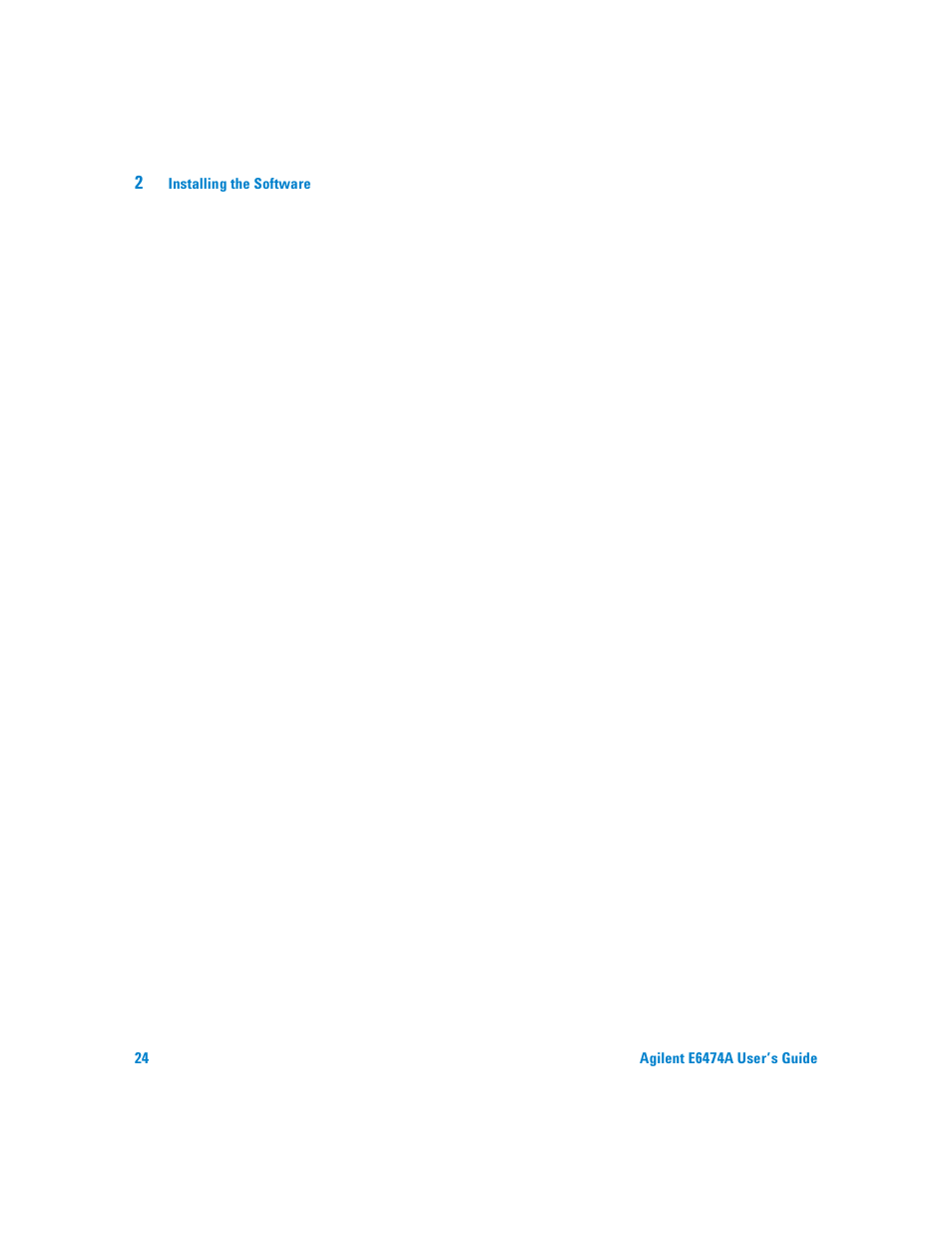 Agilent Technologies Agilent E6474A User Manual | Page 24 / 184