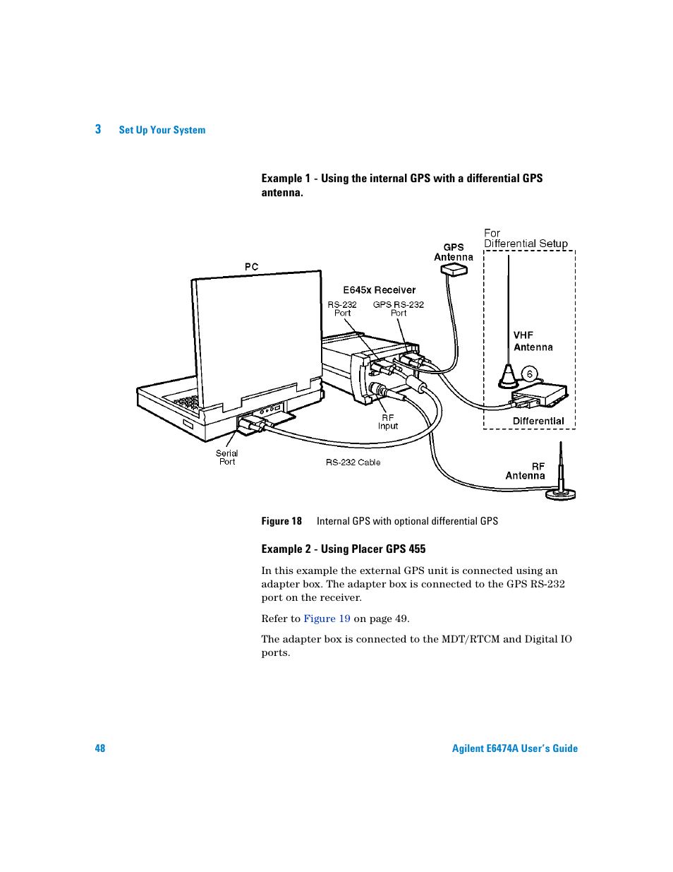 Example 2 - using placer gps 455, Figure 18 | Agilent Technologies Agilent E6474A User Manual | Page 48 / 184