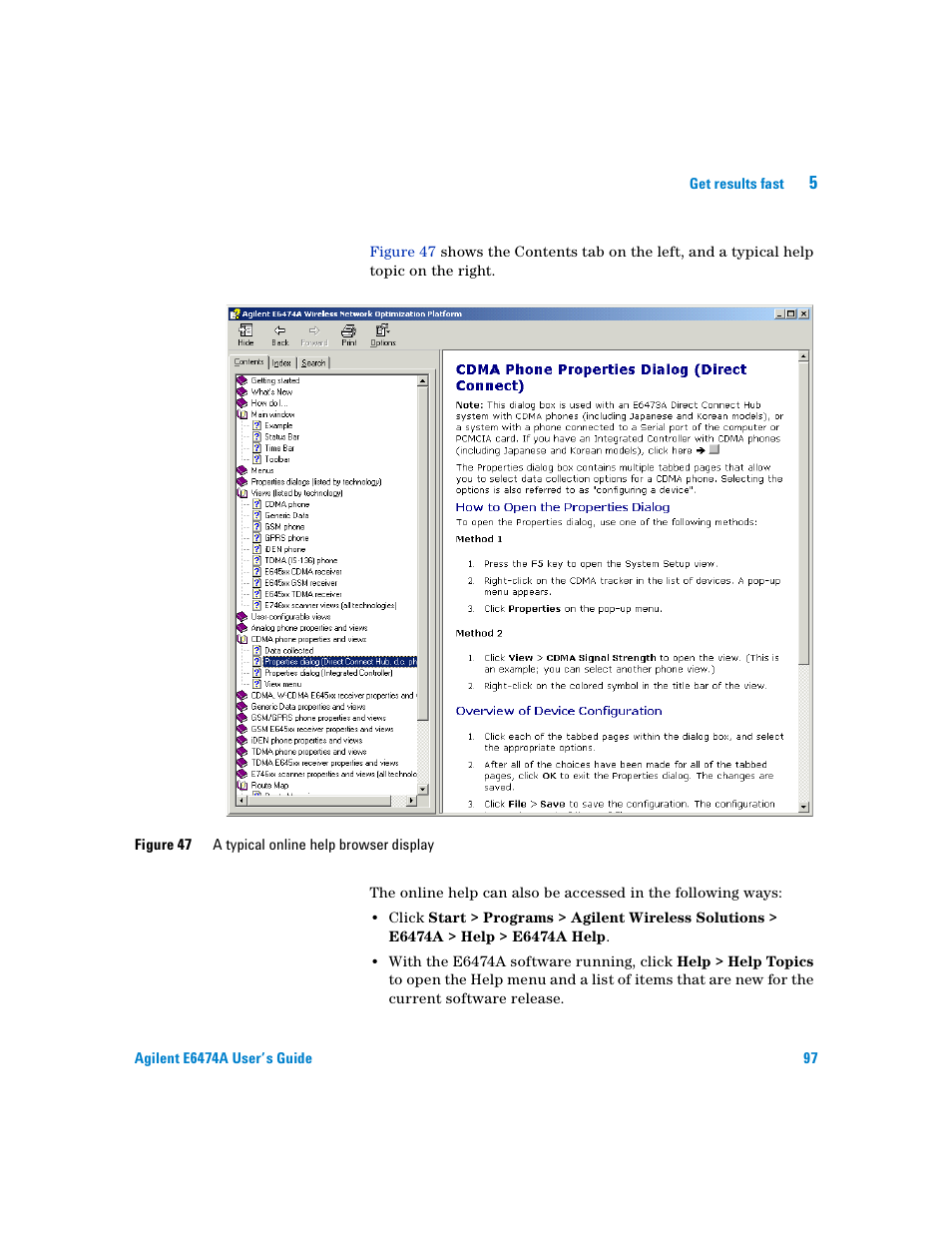 Agilent Technologies Agilent E6474A User Manual | Page 97 / 184