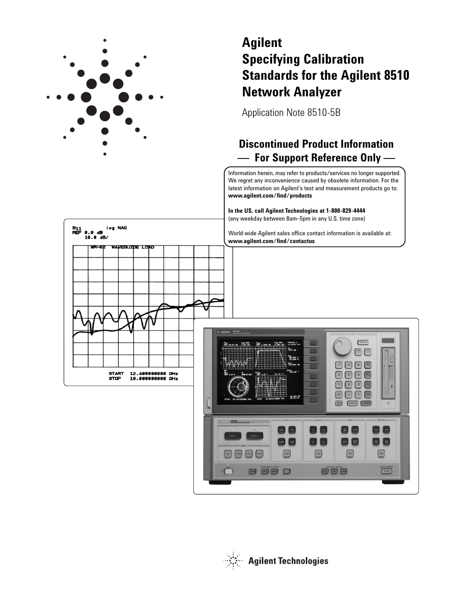 Agilent Technologies 8510 User Manual | 32 pages