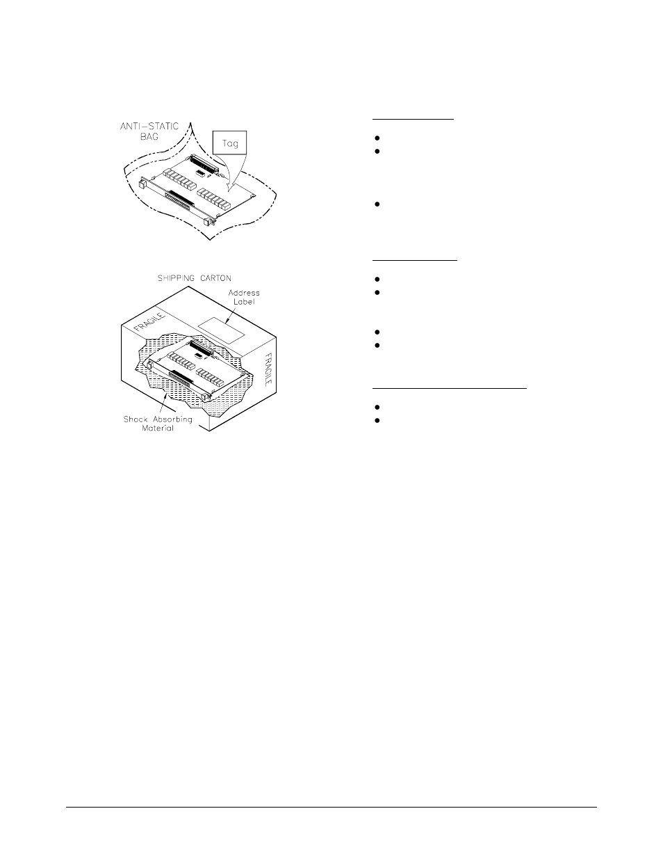 Shipping guidelines | Agilent Technologies E1364A User Manual | Page 15 / 60