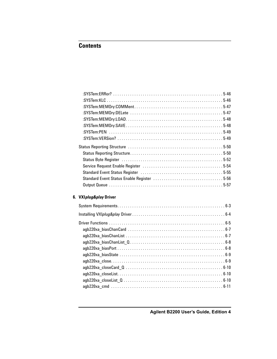Agilent Technologies Agilent B2201A User Manual | Page 16 / 230