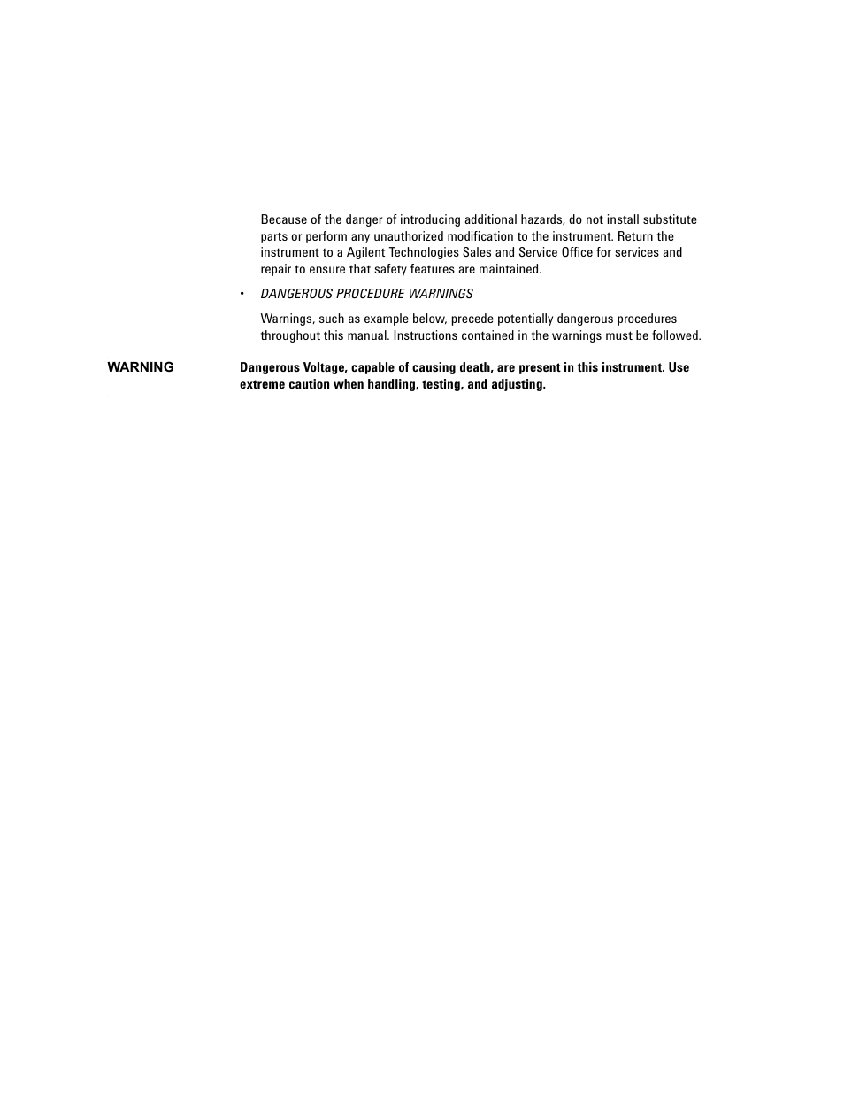 Agilent Technologies Agilent B2201A User Manual | Page 7 / 230