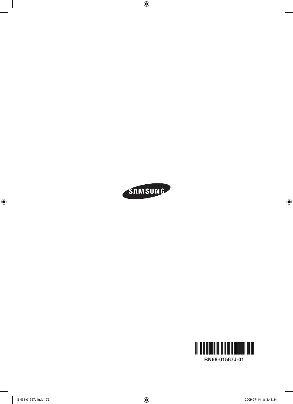 Samsung SPF-107H User Manual | Page 72 / 72