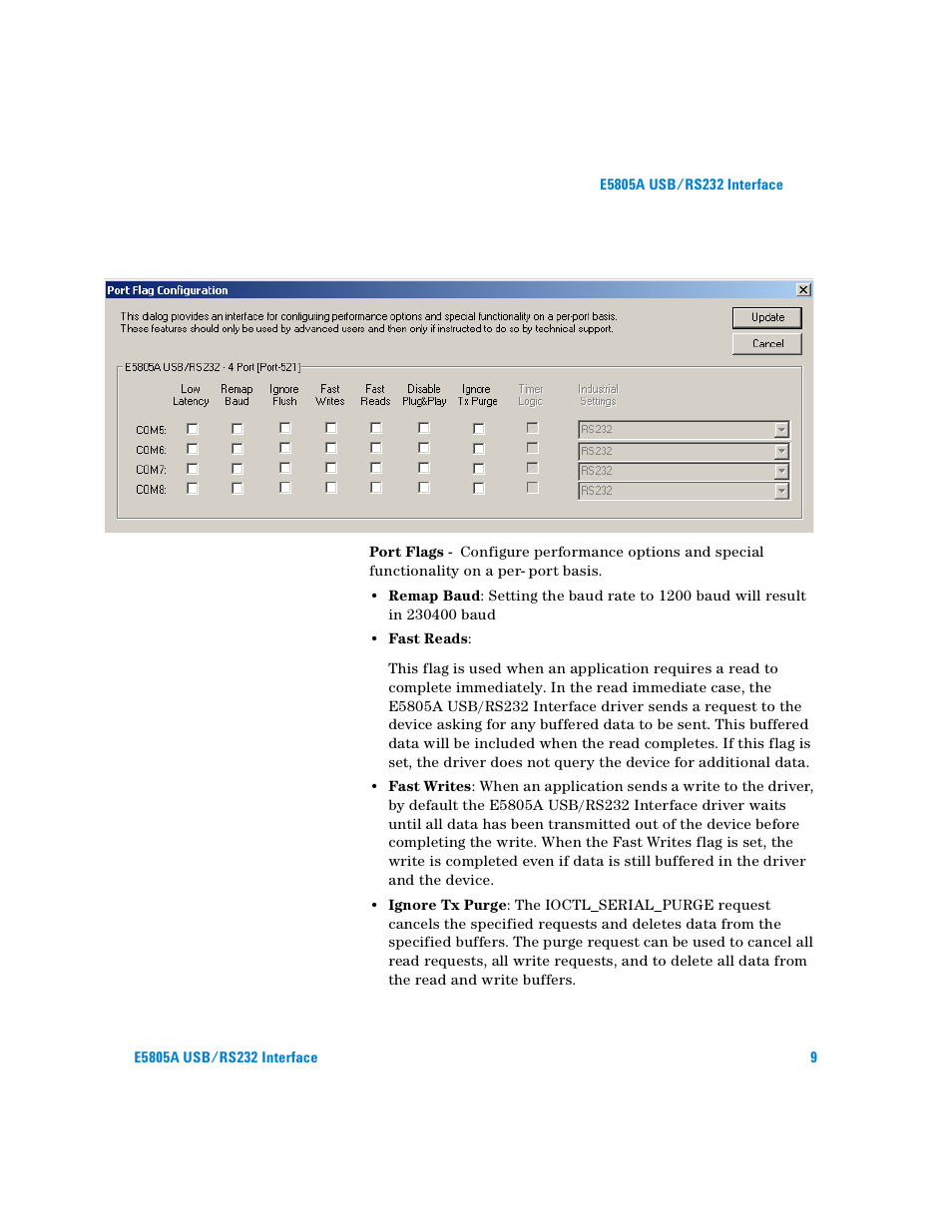 Agilent Technologies E5805A User Manual | Page 13 / 47