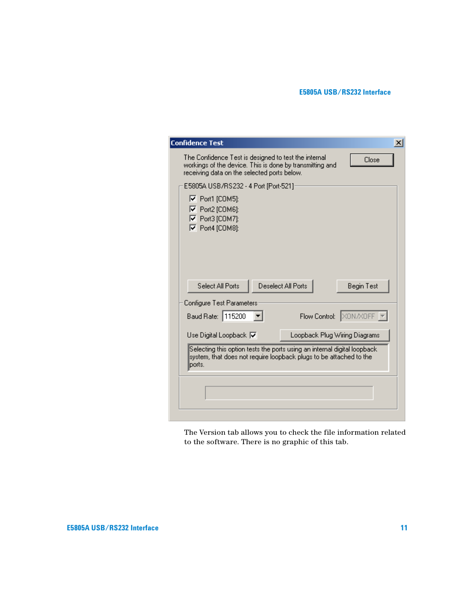 Agilent Technologies E5805A User Manual | Page 15 / 47