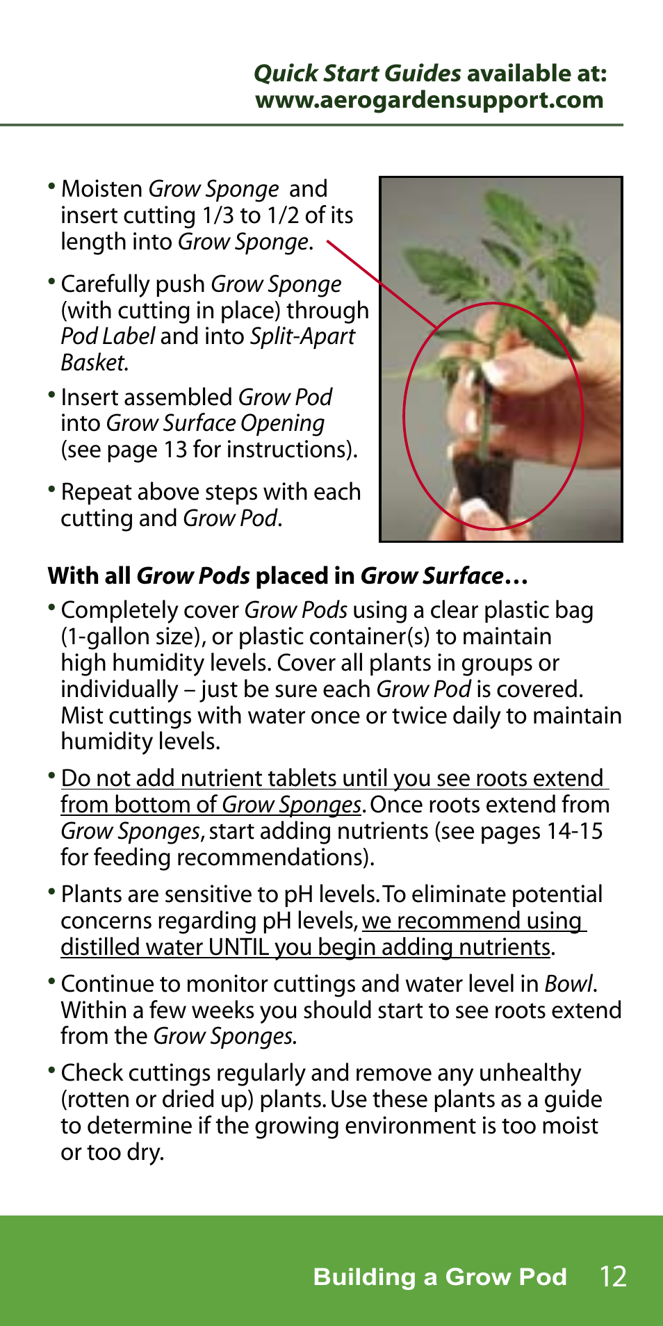 AeroGarden 7-Pod User Manual | Page 13 / 32