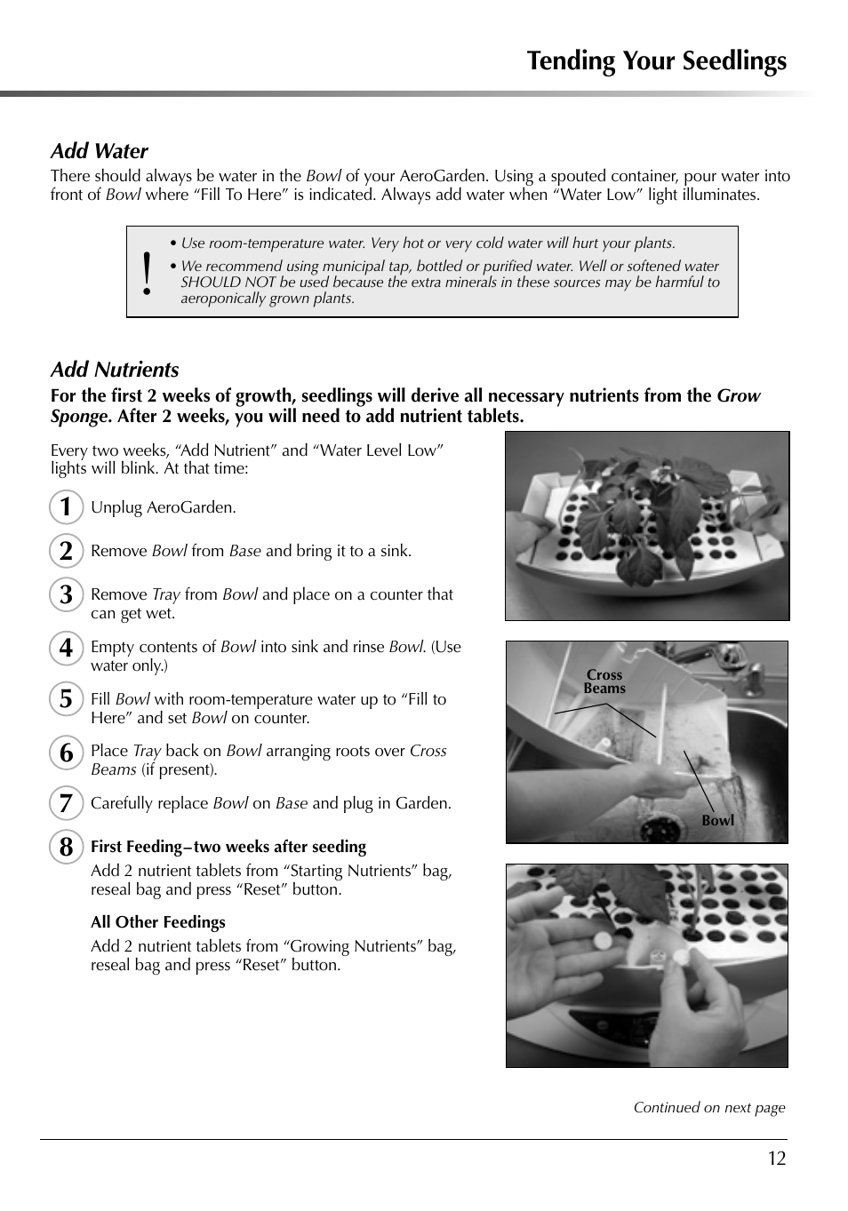 AeroGarden 507140-0000 AD User Manual | Page 13 / 26
