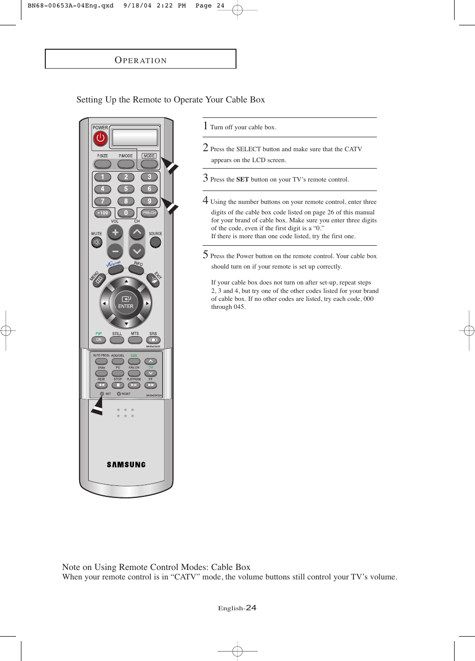 Samsung LTP326WX-XAA User Manual | Page 29 / 91
