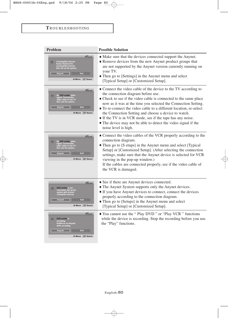Samsung LTP326WX-XAA User Manual | Page 85 / 91