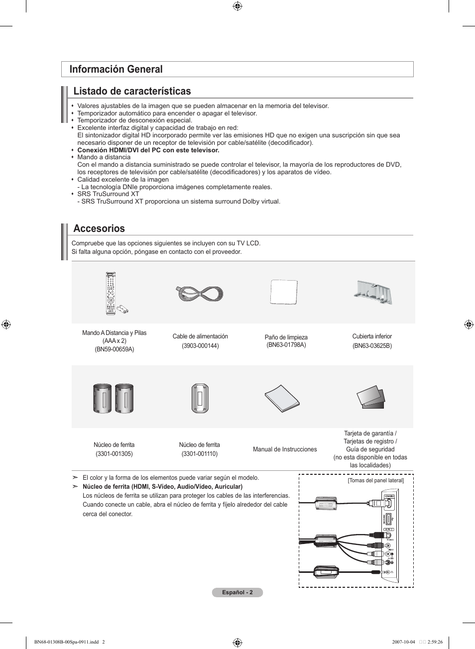 Samsung LNT7081FX-XAA User Manual | Page 180 / 266