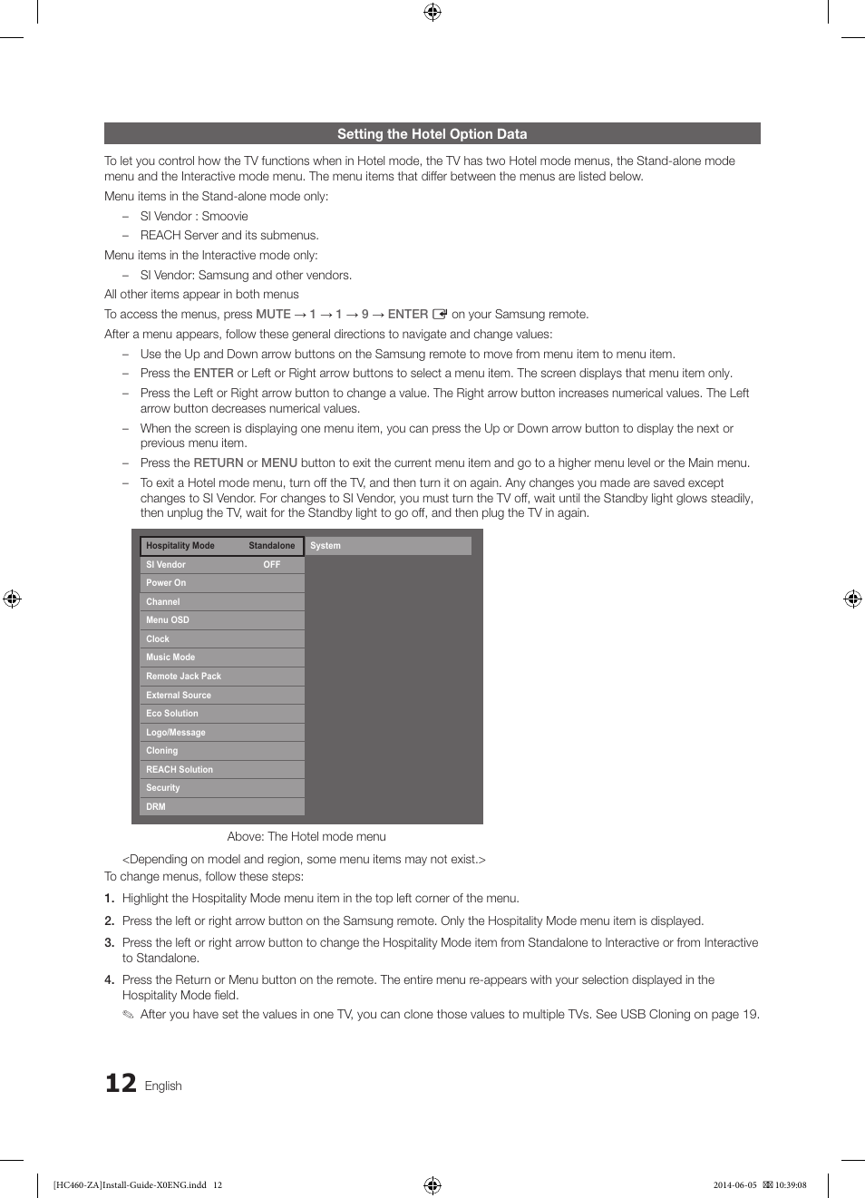 Samsung HG40NC460KFXZA User Manual | Page 12 / 39