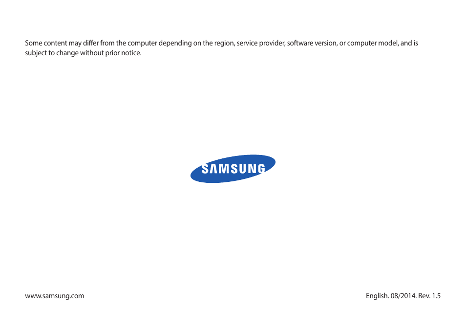 Samsung NP940X3G-S02US User Manual | Page 149 / 149