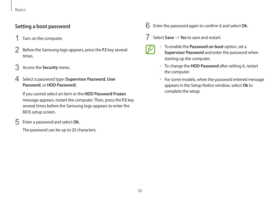 Samsung NP940X3G-S02US User Manual | Page 56 / 149