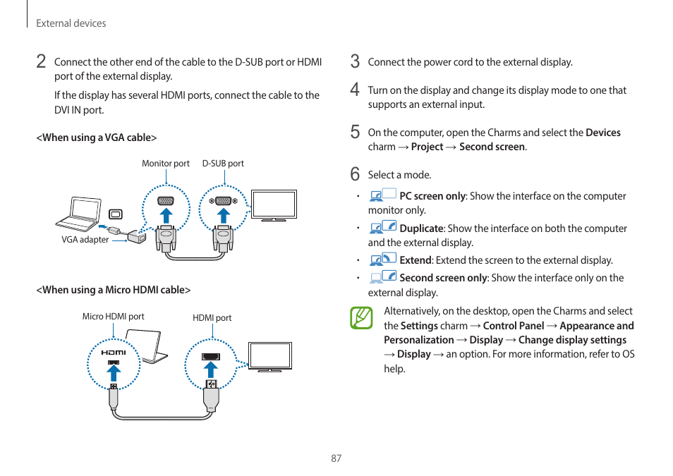 Samsung NP940X3G-S02US User Manual | Page 87 / 149