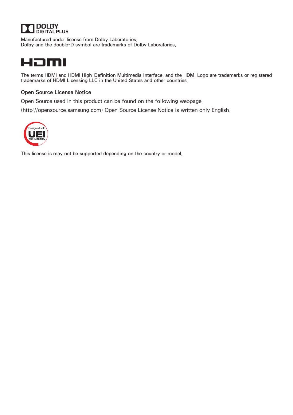 Samsung UN24H4500AFXZA User Manual | Page 144 / 146