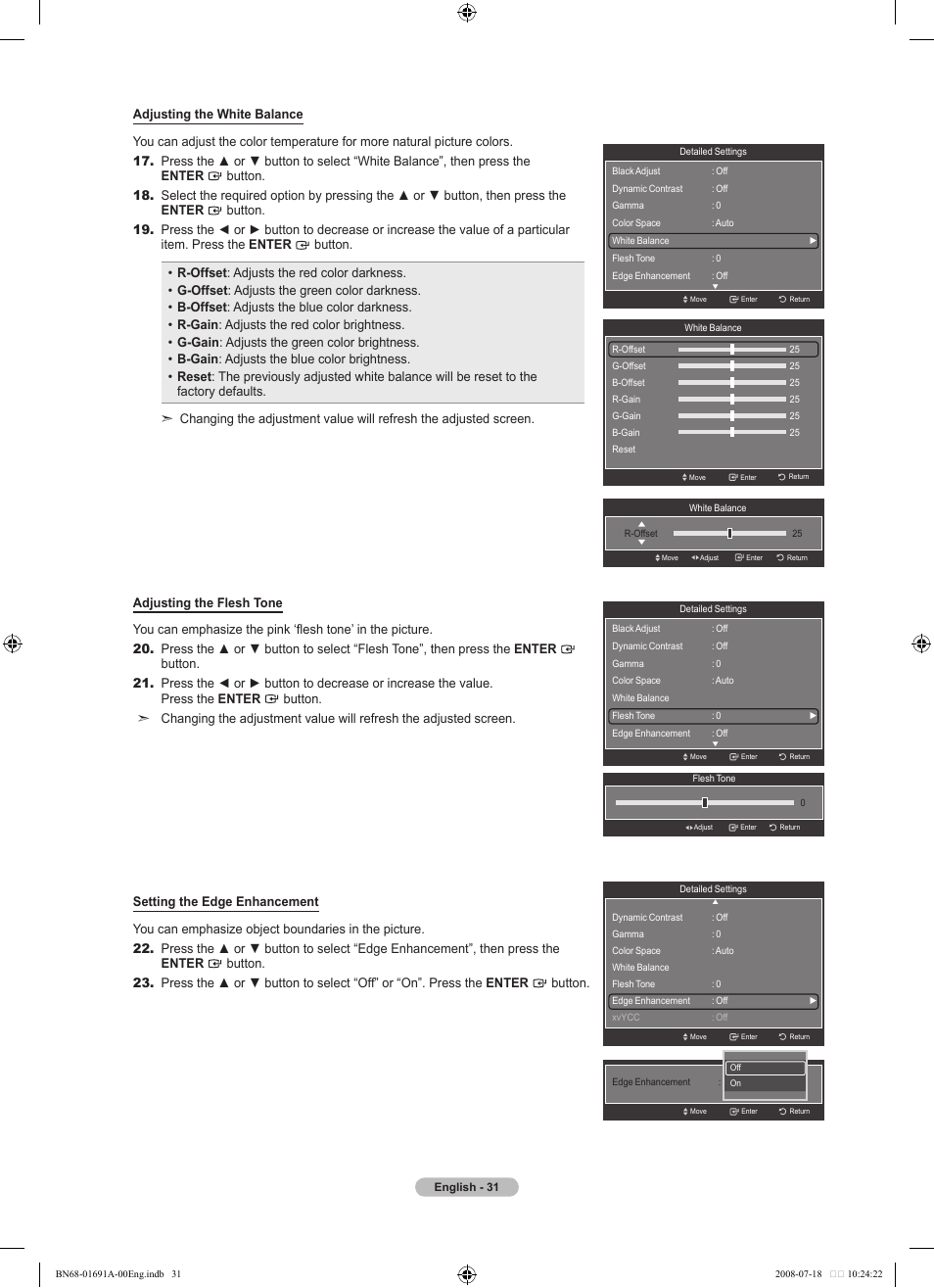 Samsung LN52A860S2FXZA User Manual | Page 33 / 155