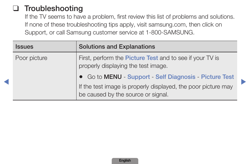 Troubleshooting | Samsung LN19D450G1DXZA User Manual | Page 179 / 200