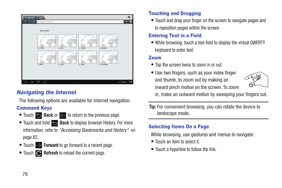 Samsung GT-P7510FKYXAR User Manual | Page 84 / 258