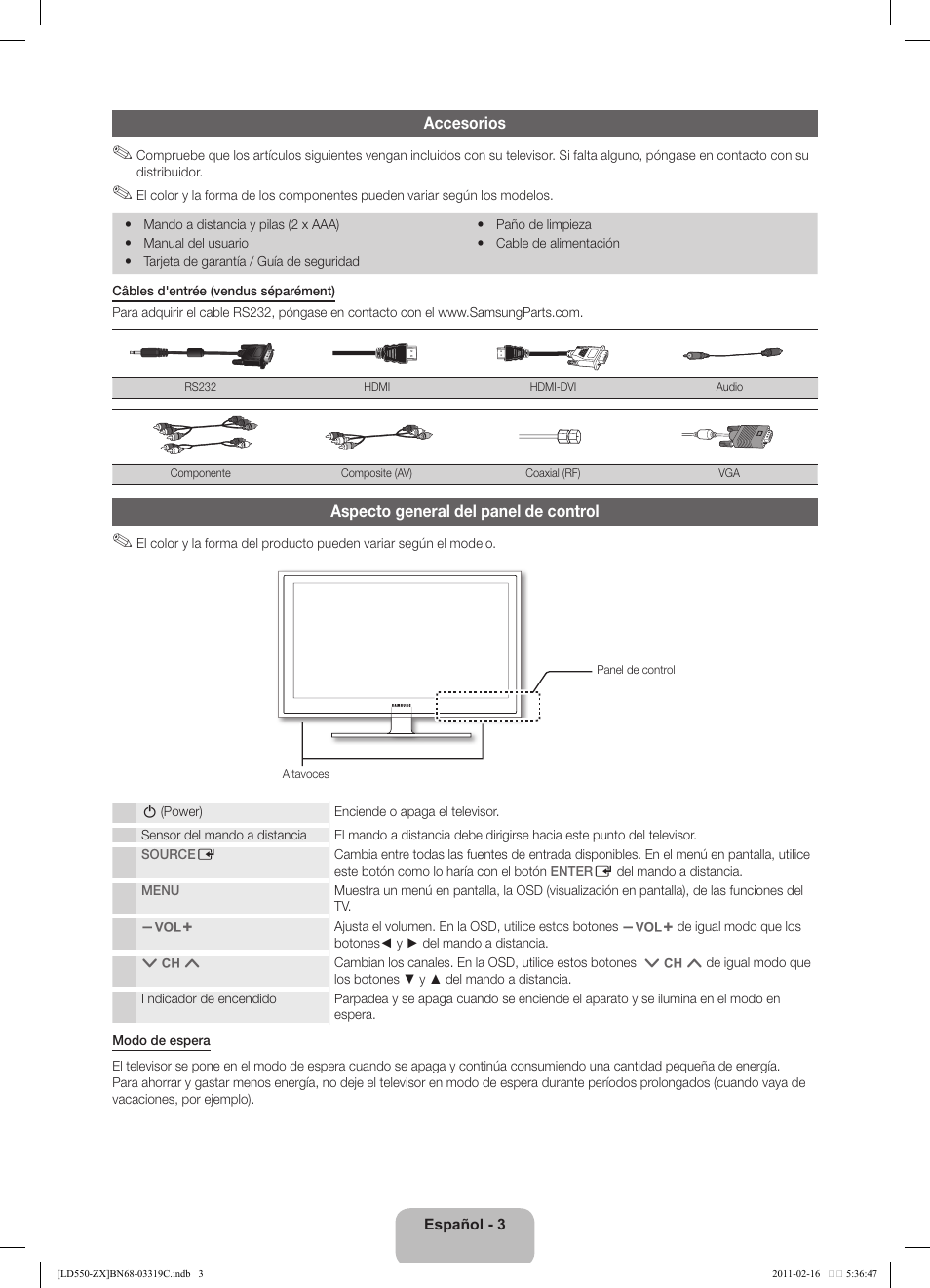 Samsung LN40D550K1FXZA User Manual | Page 21 / 37